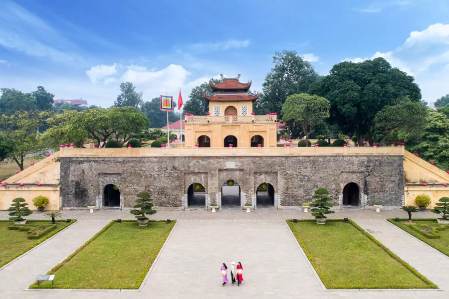 The Imperial Citadel in Hanoi